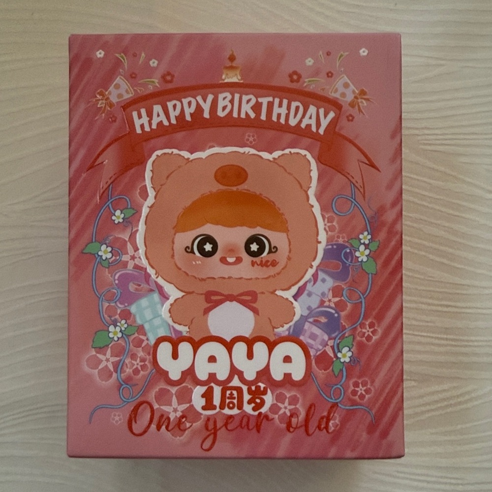 Happy Ghost Happy Birthday Yaya One Year Old Plush Pendant Blind Box